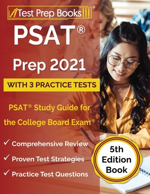 PSAT Prep 2021 with 3 Practice Tests: PSAT Study Guide for the College Board Exam [5th Edition Book] - Rueda, Joshua