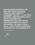 Pseudodoxia Epidemica