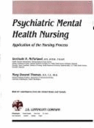 Psychiatric Mental Health Nursing: Application of the Nursing Process