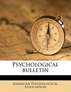 Psychological Bulleti, Volume 8