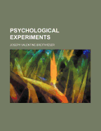 Psychological Experiments - Breitwieser, Joseph Valentine