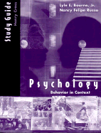 Psychology: Behavior in Context Study Guide