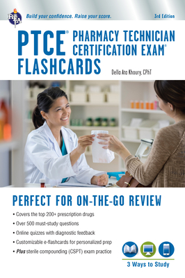 Ptce - Pharmacy Technician Certification Exam Flashcard Ed. Book + Online 3rd. Edition - Khoury, Della Ata