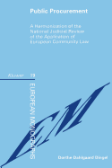 Public Procurement: A Harmonization of the National Judicial Review of the Application of European Community Law