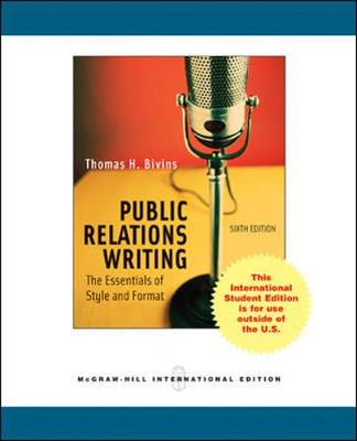 Public Relations Writing: The Essentials of Style and Format (NAI) - Bivins, Thomas