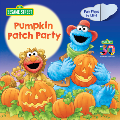 Pumpkin Patch Party (Sesame Street): A Lift-The-Flap Board Book - St Pierre, Stephanie