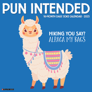Pun Intended 2026 12 X 12 Wall Calendar