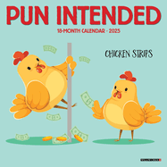Pun Intended 2026 7 X 7 Mini Wall Calendar