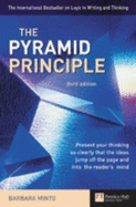 Pyramid Principle: Present your thinking so clearly that the ideas jump off the page and into the reader's mind