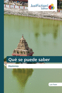 Qu? se puede saber