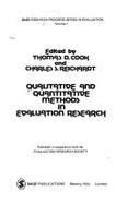 Qualitative and Quantitative Methods in Evaluation Research