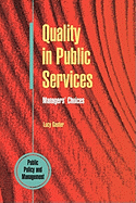 Quality in Public Services: Managers' Choices