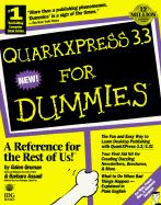 QuarkXPress 3.3 for Dummies