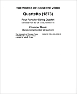 Quartetto: Four Parts for String Quartet Volume 1