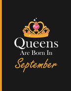 Queens are born in September: Perfect born in September birthday gift ideas for adult & young women - birthday gifts for women - gift for a female friend birthday