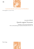 Querela Magistri Treverensis: Neuedition, Uebersetzung Und Kommentar- Mit Einer Beschreibung Der Handschrift Bruxelles, Br 10615-729