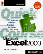 Quick Course in Microsoft Excel 2000 - Online Press, Inc, and Cox, Joyce, and Cnline Press Anc