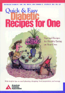 Quick & Easy Diabetic Recipes for One