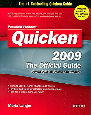 Quicken 2009 the Official Guide - Langer, Maria