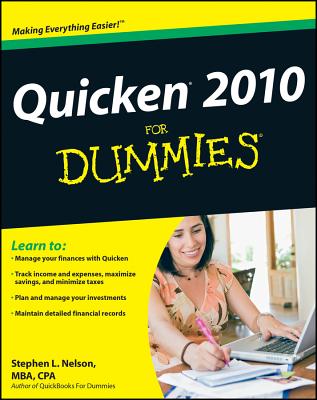 Quicken 2010 for Dummies - Nelson, Stephen L, CPA