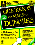 Quicken 6 for Macs for Dummies - Nelson, Stephen L, CPA