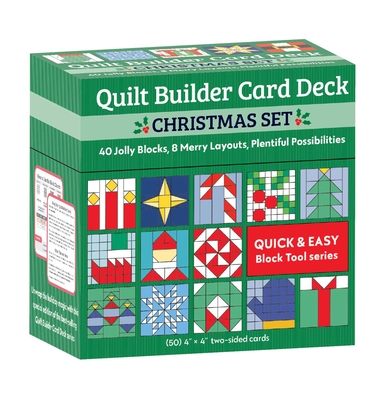 Quilt Builder Card Deck Christmas Set: 40 Jolly Blocks, 8 Merry Layouts, Plentiful Possibilities - Publishing, C&T