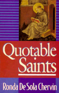 Quotable Saints - De Sola Chervin, Ronda