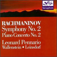Rachmaninov: Symphony No. 2; Piano Concerto No. 2 - Leonard Pennario (piano); Los Angeles Philharmonic Orchestra