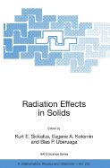 Radiation Effects in Solids