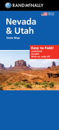 Rand McNally Easy to Fold: Nevada & Utah State Laminated Map