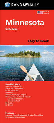 Rand McNally Easy to Read: Minnesota State Map - Rand McNally