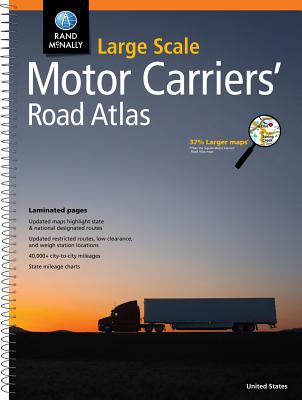 Rand McNally Large Scale Motor Carriers' Road Atlas - Rand McNally