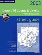 Rand McNally Street Guide Detroit Tri-County Michigan