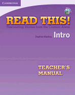 Read This! Intro Teacher's Manual with Audio CD: Fascinating Stories from the Content Areas