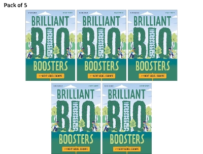 Read Write Inc. Fresh Start Readers: Book 16: Brilliant Bio Boosters & Next Level Escape - Pack of 5 - Miskin, Ruth (Series edited by), and Hulme-Cross, Benjamin, and Savage, JD