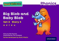 Read Write Inc. Phonics: Big Blob and Baby Blob (Purple Set 2 Storybook 3)