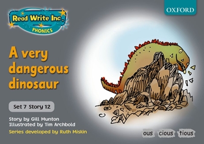 Read Write Inc Phonics Grey Set 7 Storybooks A Very Dangerous Dinosaur ...