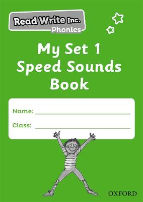 Read Write Inc. Phonics: My Set 1 Speed Sounds Book (Pack of 5) - Miskin, Ruth