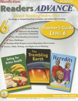 Readers Advance(tm) Teacher's Guide Level 6 , Grade 6 - Mark Twain Media (Compiled by)