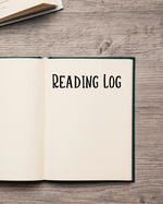 Reading Log: Book Review Gifts for Book Lovers Reading Logs & Journals A reading journal with 110 spacious record pages and more in a large soft covered notebook