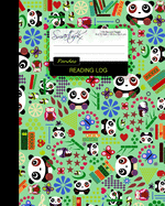 Reading Log: Gifts for Book Lovers (A reading journal with 100 spacious record pages and more in a large soft covered notebook from our Cartoon Pandas range)