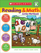 Reading & Math Jumbo Workbook: Grade K