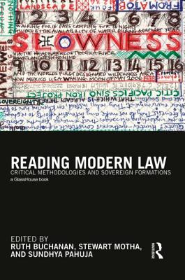 Reading Modern Law: Critical Methodologies and Sovereign Formations - Buchanan, Ruth (Editor), and Motha, Stewart (Editor), and Pahuja, Sundhya (Editor)