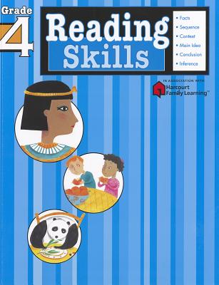 Reading Skills: Grade 4 (Flash Kids Harcourt Family Learning) - Flash Kids (Editor)
