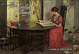 Reading Woman Book of Postcards