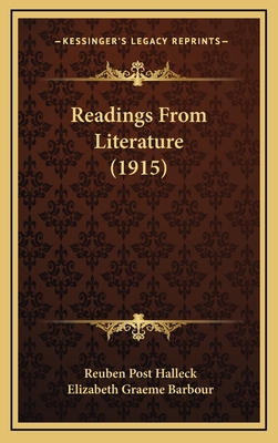 Readings from Literature (1915) - Halleck, Reuben Post, and Barbour, Elizabeth Graeme
