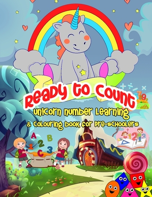 Ready To Count: Unicorn Maths Activity Book for Toddlers and Preschoolers: Maths activity book for toddlers and preschoolers - Publication, Newbee