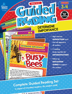 Ready to Go Guided Reading: Determine Importance, Grades 3 - 4 - Rompella