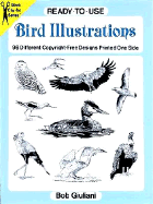 Ready-To-Use Bird Illustrations: 98 Different Copyright-Free Designs Printed One Side - Giuliani, Bob