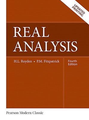 Real Analysis (Classic Version) - Royden, Halsey, and Fitzpatrick, Patrick